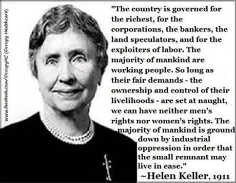Image result for Helen keller socialist